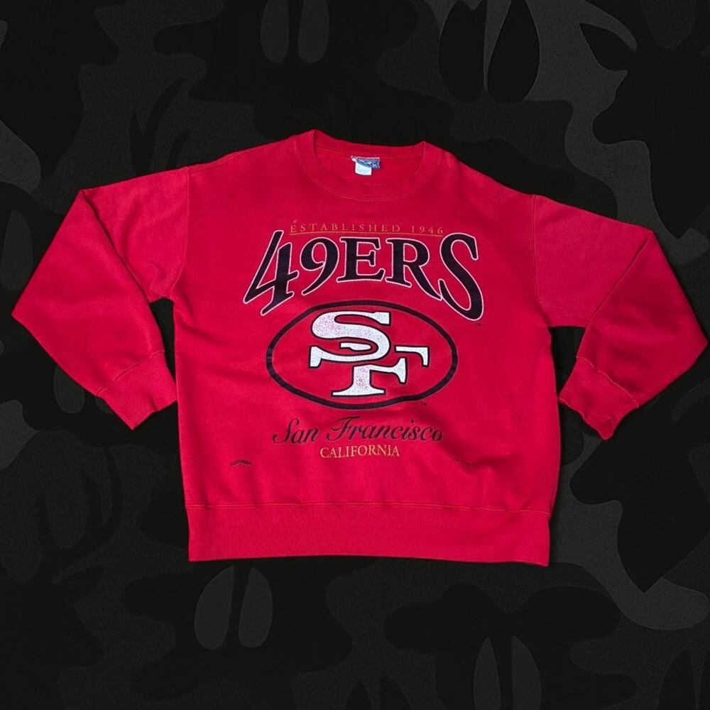 vintage 1995 San Francisco 49ers crewneck sweatshirt by Lee Sport Size M